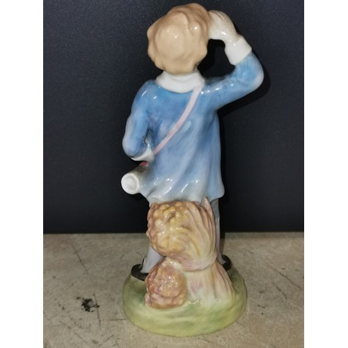 23 - 14.5 cm tall 1949 Royal Doulton little boy blue figure