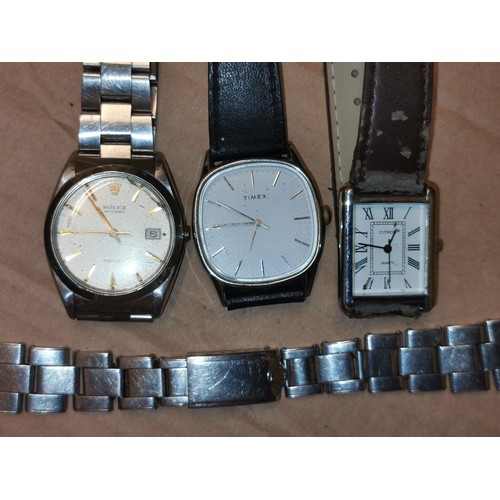 90 - 3 x watches and watch strap