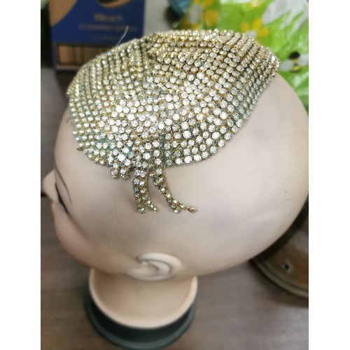 111 - 1920's jewelled ladies head piece