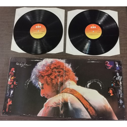 327 - Bob Dylan - At Budokan vinyl double album, with booklet but no poster, in very good condition