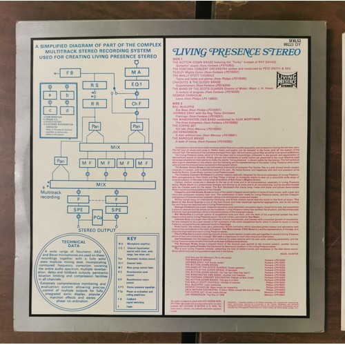 337 - 1968 Mercury Living Presence stereo sampler vinyl album in very good condition