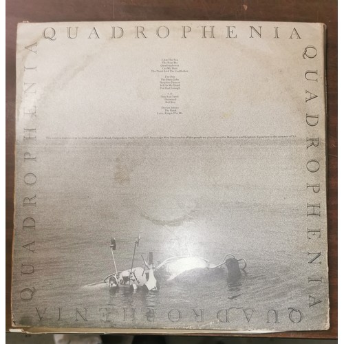 340 - Quadrophenia vinyl double album, with booklet, in very good condition (sleeve average)