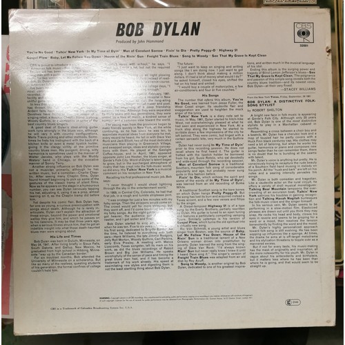 578 - Bob Dylan - self titled vinyl album in very good condition