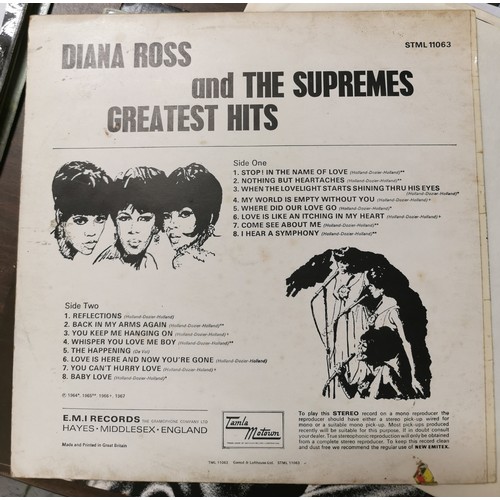 588 - Diana Ross and the Supremes - Greatest hits vinyl album in very good condition