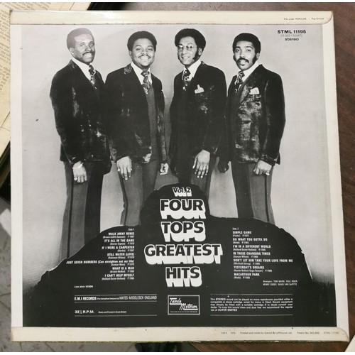 592 - Four Tops - Greatest hits volume 2 vinyl album in very good condition