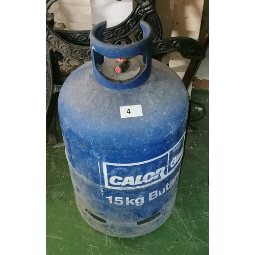 4 - Full 15 kg bottle of gas