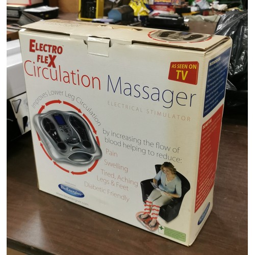 53 - Boxed and looks unused, As Seen On TV Electroflex circulation massager