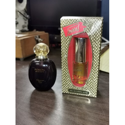 301 - Unused Tweed eau de toilette and approx 1/5 full Dior Poison 50 ml perfume