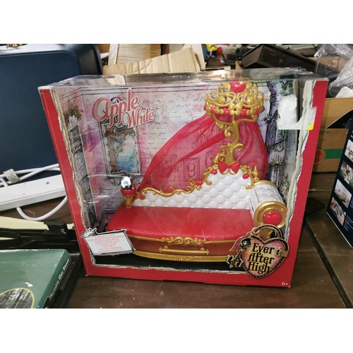 328 - New and boxed Everafter High fainting couch