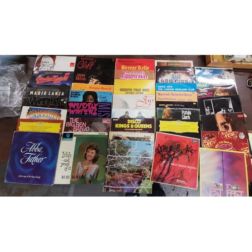 192 - Eclectic bundle of assorted genre vinyl albums in varying conditions but mainly good and better