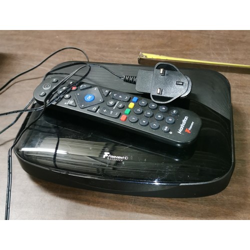 282 - Manhattan model T2-R, HD freeview recorder with remote control