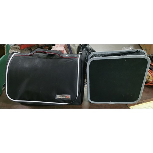 284 - Car cleaning kit and leather cleaning kit in cases