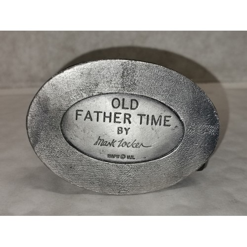 41 - WAPW for Tudor Mint, 7 cm tall pewter Myth & Magic figure - 'Old Father Time'