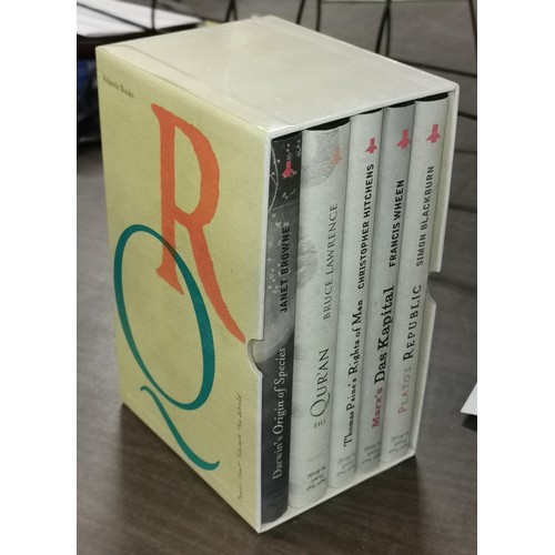 80 - Atlantic Books - Books that shook the world - 5 book box set in near mint condition