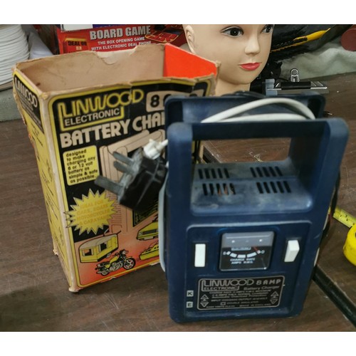 24 - Boxed Linwood 8-amp battery charger