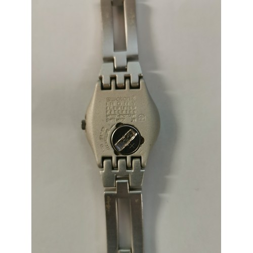60 - Swatch ladies watch, all proceeds from this lot goes to the NSPCC