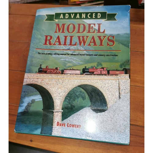 176 - Advance model railways by Dave Lowery large HB book in VG condition