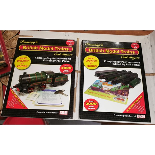 175 - As new Ramsays updated 9th edition, British model trains volumes 1&2