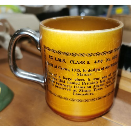 159 - Nelson Pottery LMS class 5, 4-6-0, 44871 picture mug