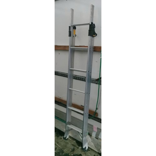 106 - Youngman 6 ft aluminium folding step ladder