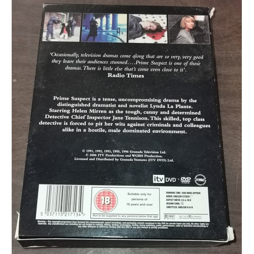 245 - Prime Suspect complete collection, 10 DVD box set