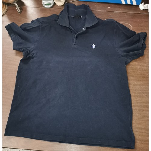 264 - Retro Versace? gents polo shirt - siZe XXL but more like L