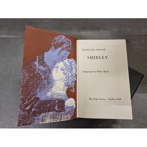 93 - Near mint 1968 Folio Society - Shirley by Charlotte Bronte