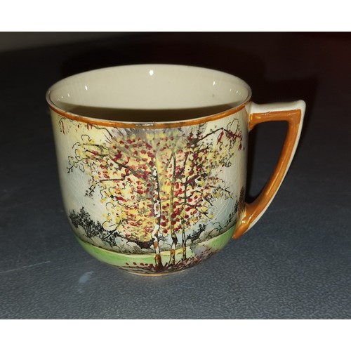 111 - Vintage Royal Doulton 'Autumn Glory' cup - very small chip on rim