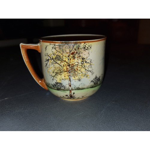 111 - Vintage Royal Doulton 'Autumn Glory' cup - very small chip on rim