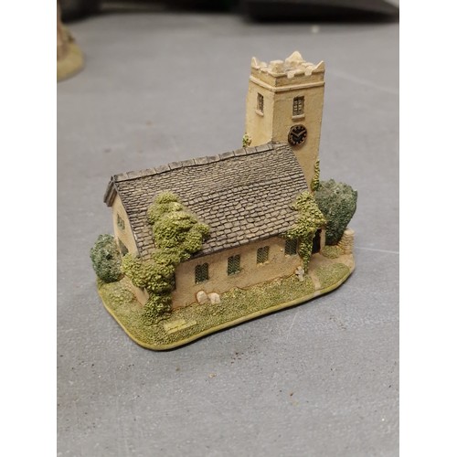 44 - 7 cm tall 2005 Grasmere Church by Lilliput Lane ornament