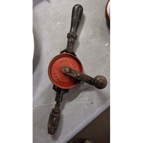 65 - Old Stanley hand drill