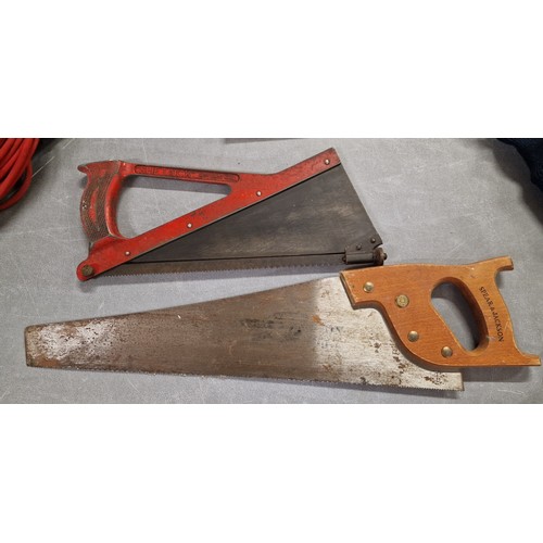 72 - Old Spear & Jackson saw and Shetak metal cutting saw