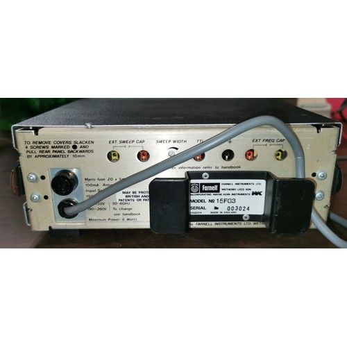 345 - Farnell ham radio function generator FG3 - working