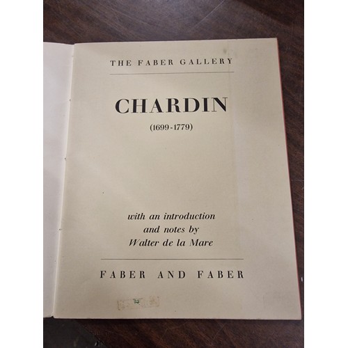 16 - Faber & Faber Chardin (1699-1779) 24 page and 10 plate paperback booklet with cover - better than go... 