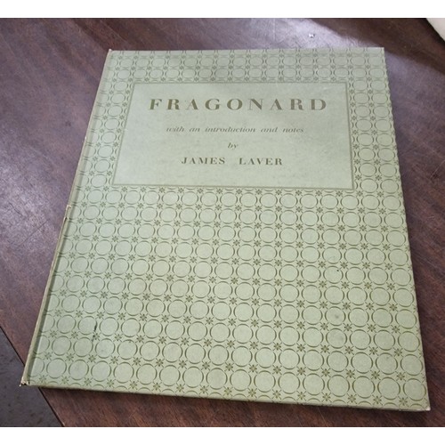 23 - Faber & Faber Fragonard (1732-1806) 1955 24 page, 10 plate hardback book - good/very good condition