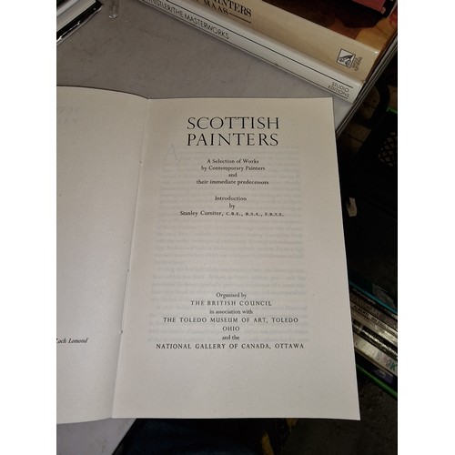 42 - University Press Glasgow Scottish Painters with introduction by Stanley Cursiter, 45 page paperback ... 