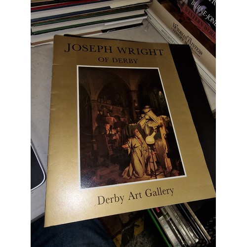 46 - Derby art gallery 1979 Joseph Wright of Derby, 16 page paperback booklet with postcard