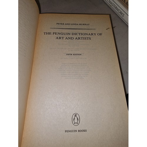 50 - 1983 The Penguin dictionary of art and artists fifth edition, 457 page paperback book in good condit... 