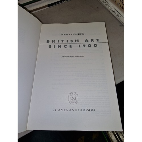 52 - Thames & Hudson 1989 (reprint) British art since 1900 - Frances Spalding, 252 page paperback book