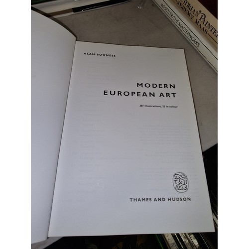54 - Thames & Hudson 1992 (reprint) Modern European art - Alan Bowness, 224 page paperback book