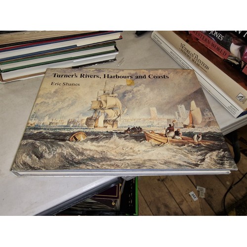 75 - Book Club Associates 1981 Turner's rivers, harbours & coasts - Eric Shanes, 160 page hardback book w... 