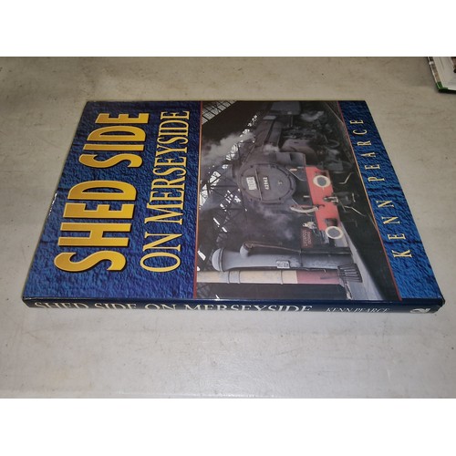 116 - 1997 Shed side on Merseyside - Kenn Pearce, hardback book with cover