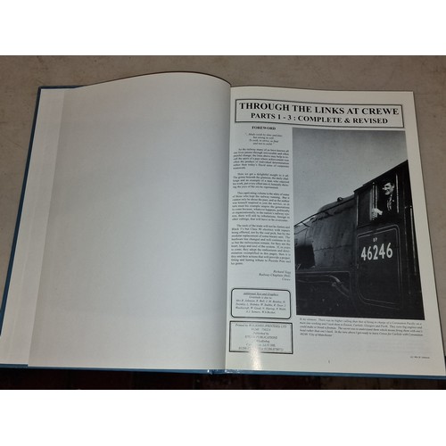 129 - British Railways operating history volume three, through the links at Crewe hardback book