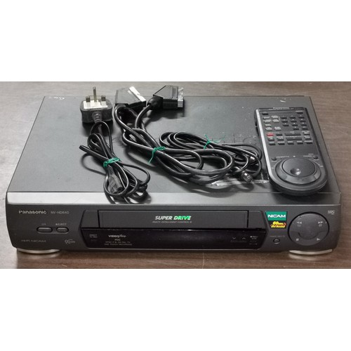 38 - Panasonic HI-FI nicam video+ VCR with original remote control