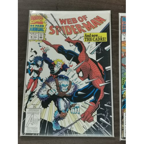 37 - As new and mint 1993 Marvel Web of Spiderman 64 page annual