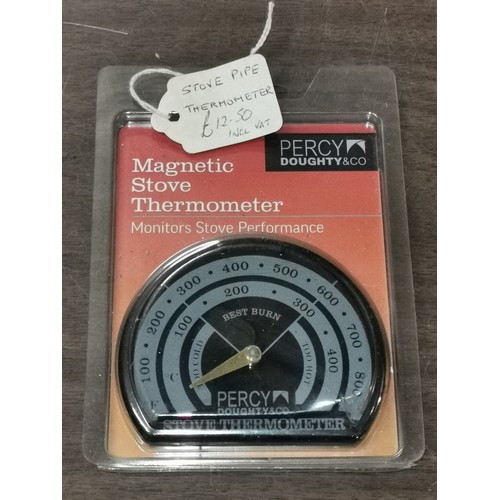 29 - New Percy Doughty & Co magnetic stove thermometer