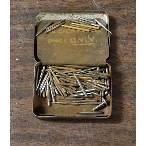 71 - Tin of vintage Columbia 'Superbe' gramophone needles