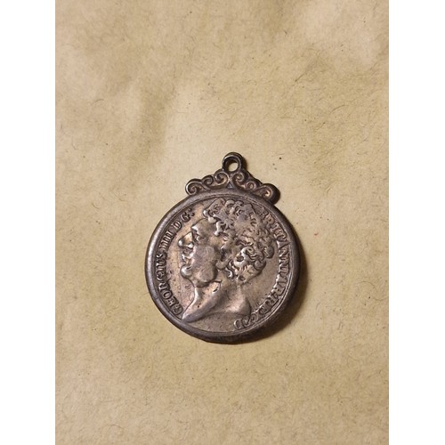 73 - 1823 George IV medallion