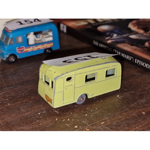 153 - Lesney England 23 die cast Berkeley Cavalier caravan