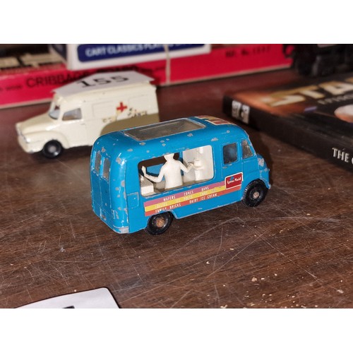 154 - Lesney England die cast Commer ice cream canteen